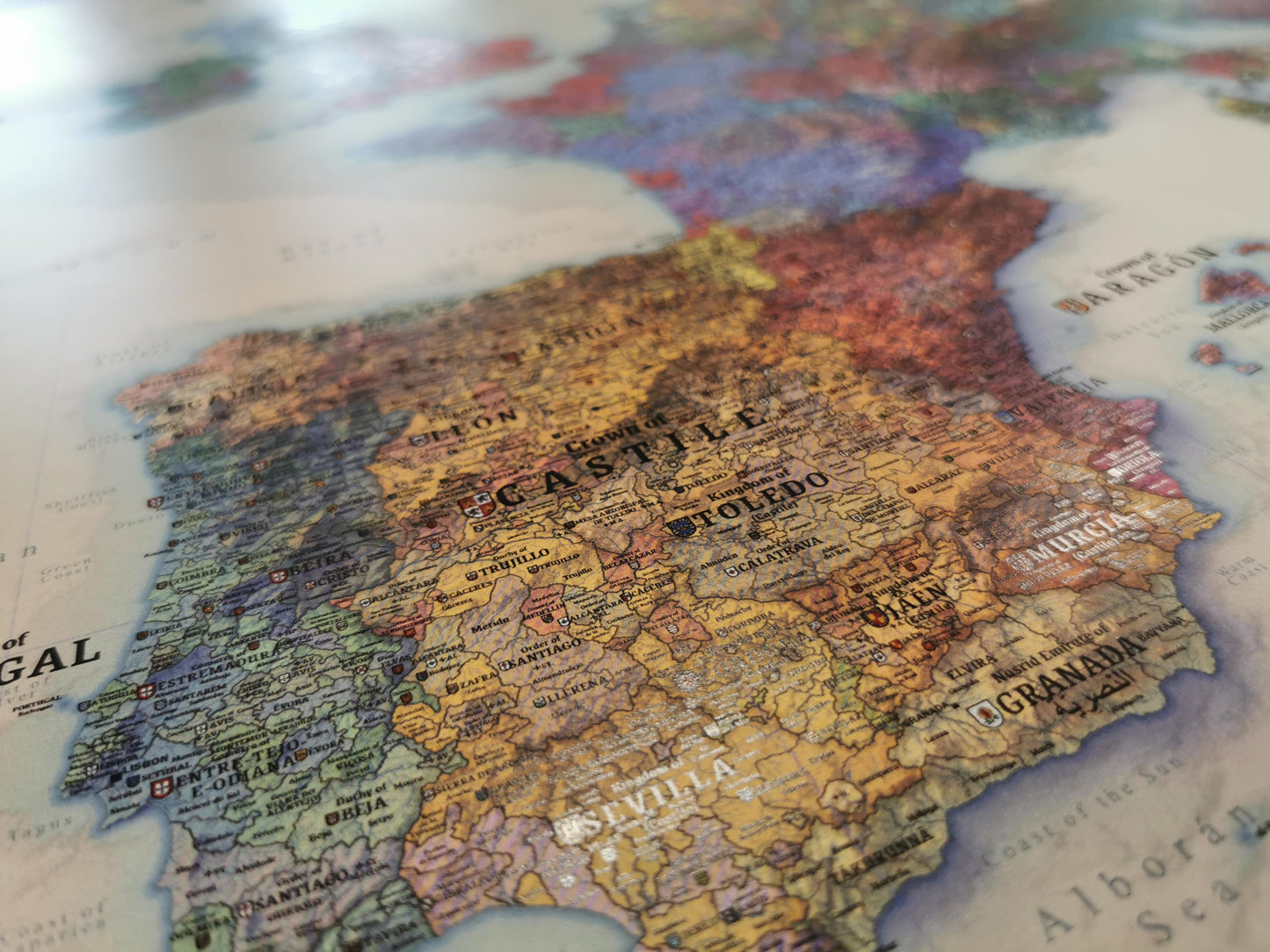 Europe 1444 map - A0