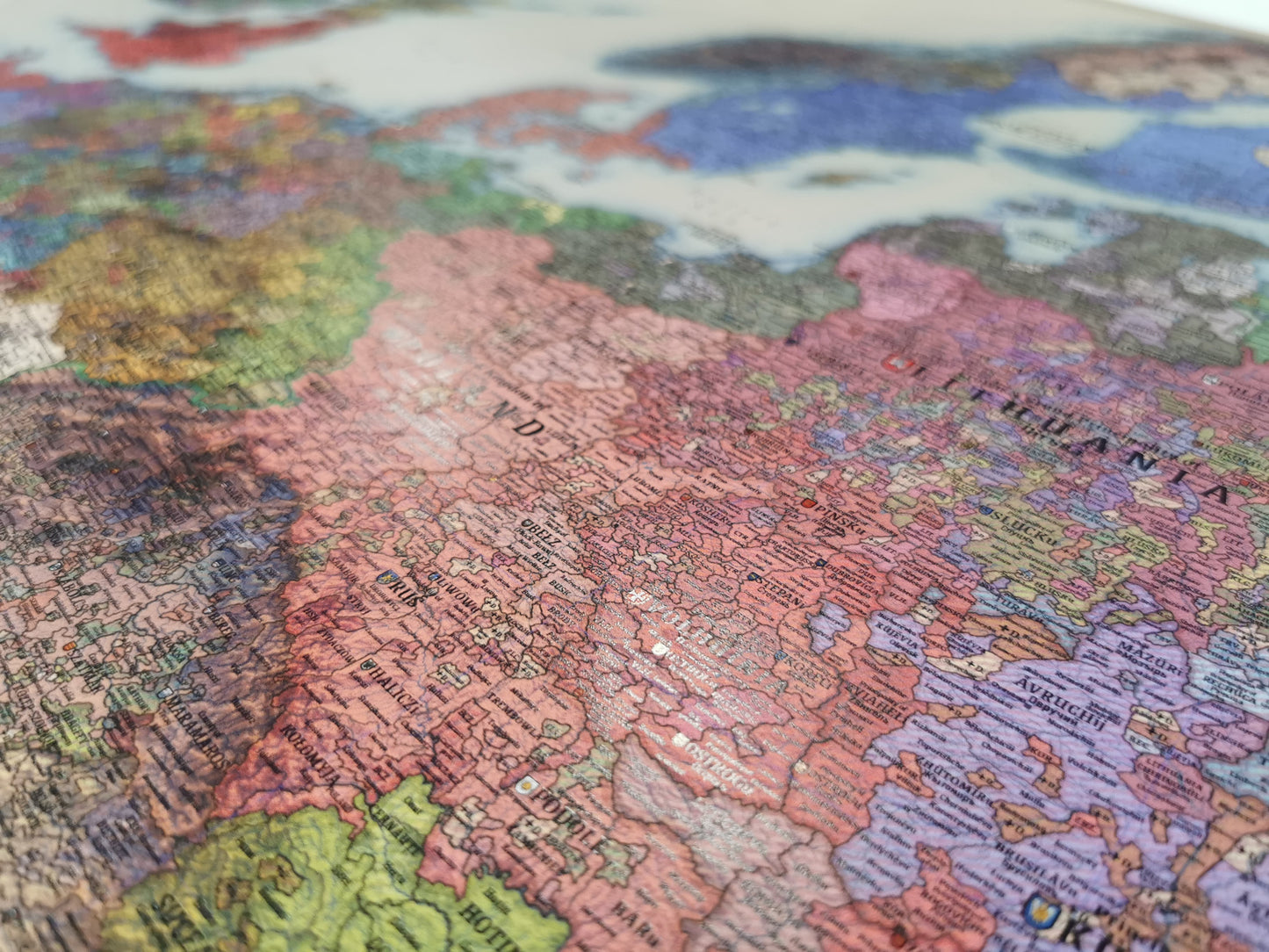 Europe 1444 map - A0