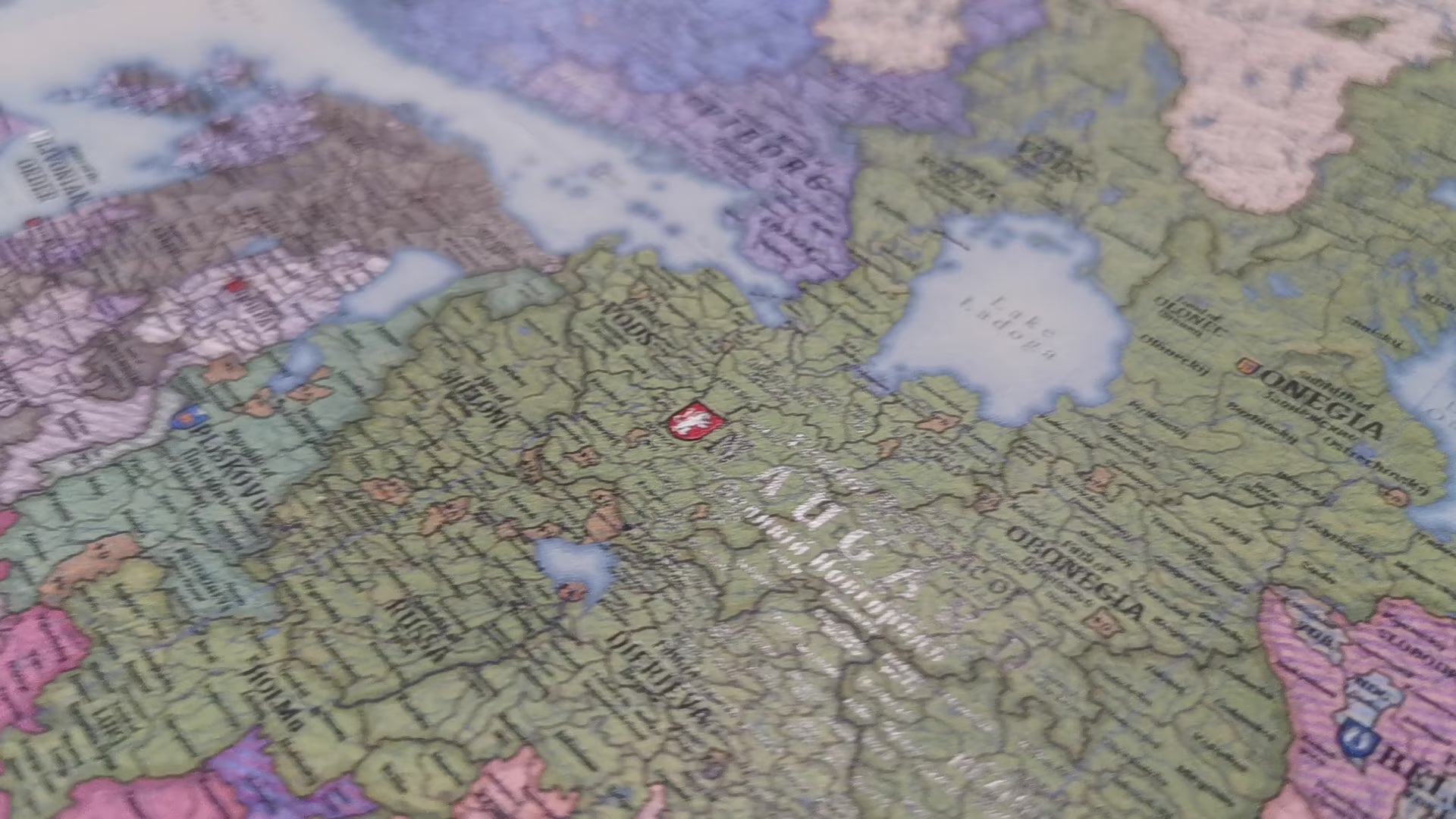 Europe 1444 map - A0 – r.ratkus kartenverk